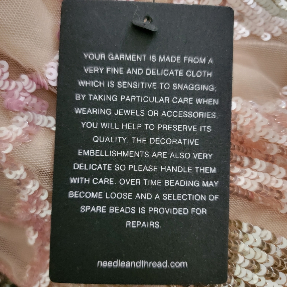 Needle & Thread Tiled Sequin Jumpsuit 10 - Picture 8 of 9